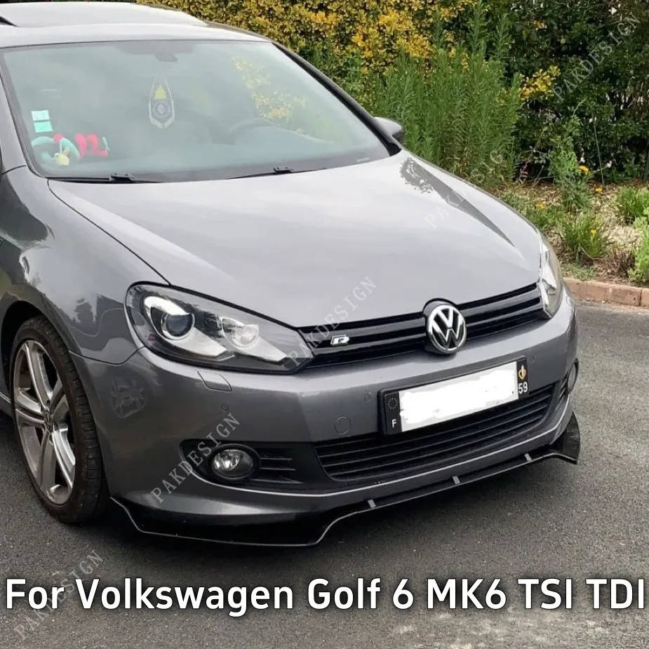 3 шт. передний бампер для Volkswagen Golf 6 MK6 TSI TDI 2009 2010 2011 2012 2013