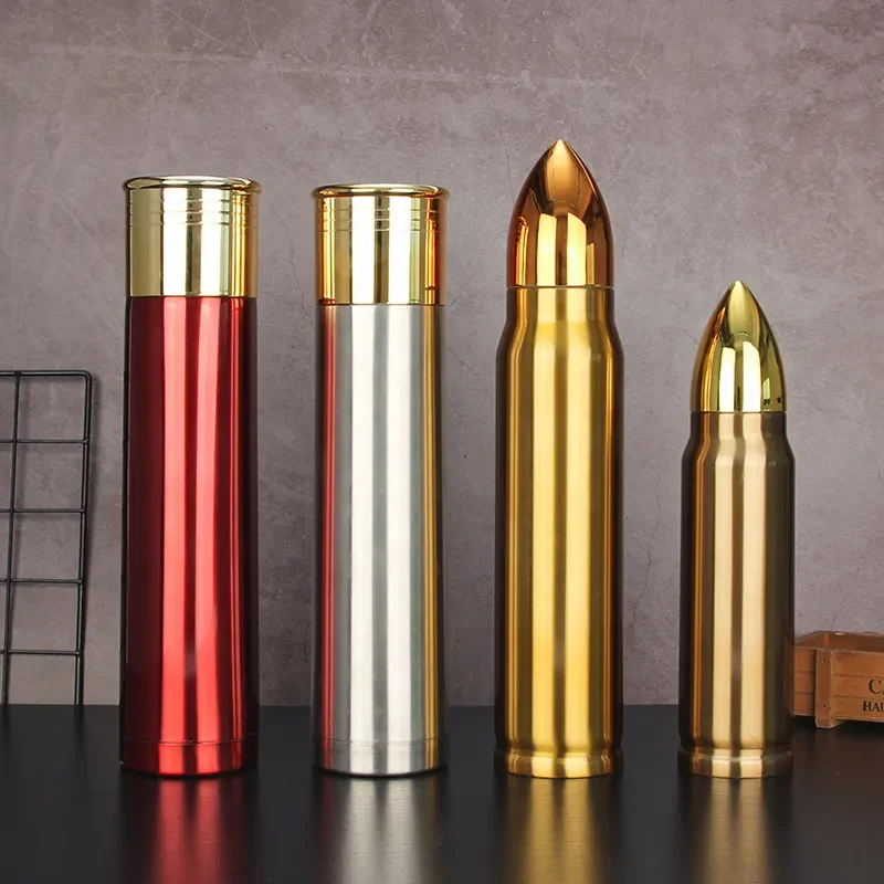 

1000ml Double-layer Vacuum Stainless Steel Bullet Sports Mug water bottle