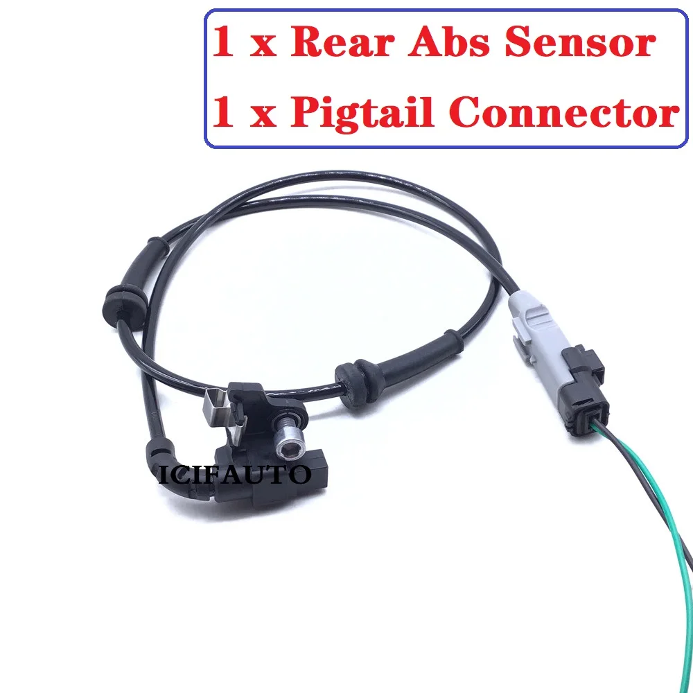 

1 или 2 шт. датчик скорости колеса ABS или разъем для Peugeot 307CC/SW/308/CC/SW Citroen C4 DS4 OE # 4545L0 / 454508 / 9665386880