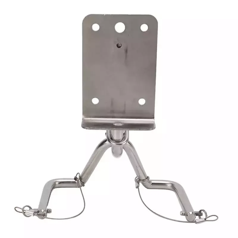 Enlarge Boat Snap Davits Quick Release Snap Davits High Hardness for Dinghy Instant Lock System