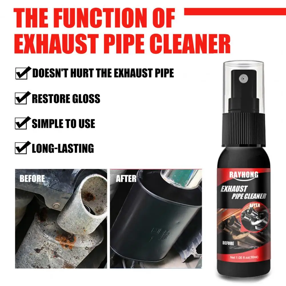 

30ml Rust Remover Multi-Purpose Rust Inhibitor Auto Window Rust Remover Derusting Spray Car Maintenance Cleaning Rust Converter