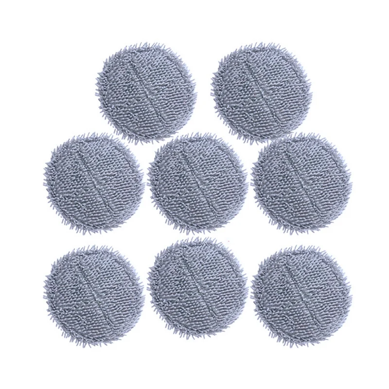 

8Pcs Cleaning Mop Cloth Replacement For Roidmi Nex2 Plus Household Suction And Towing Integrated Robot Vacuum Cleaner