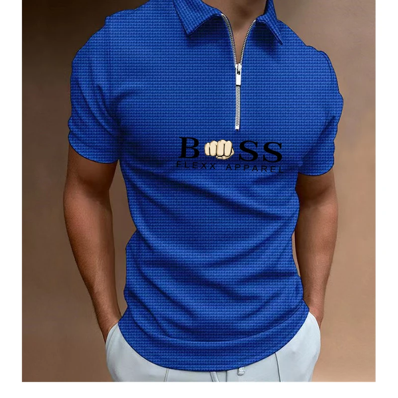 Лидер продаж 2022 полосатые рубашки-поло пляжные повседневные деловые