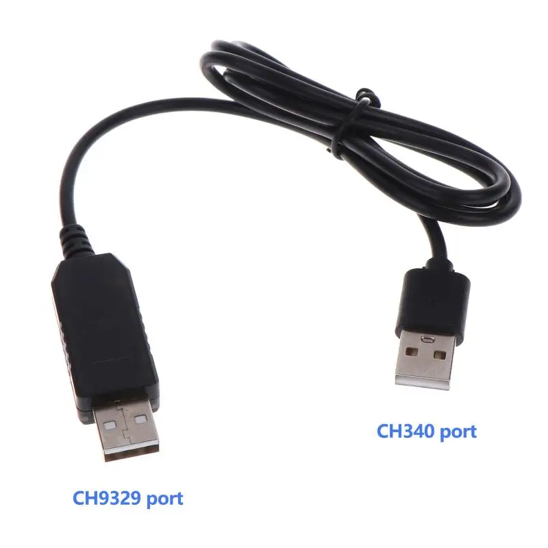 Фото Кабель-переходник CH9329+CH340 UART/TTL (последовательный порт) на USB, модуль HID для полной клавиатуры и мыши, без драйверов, с двумя штекерами №1