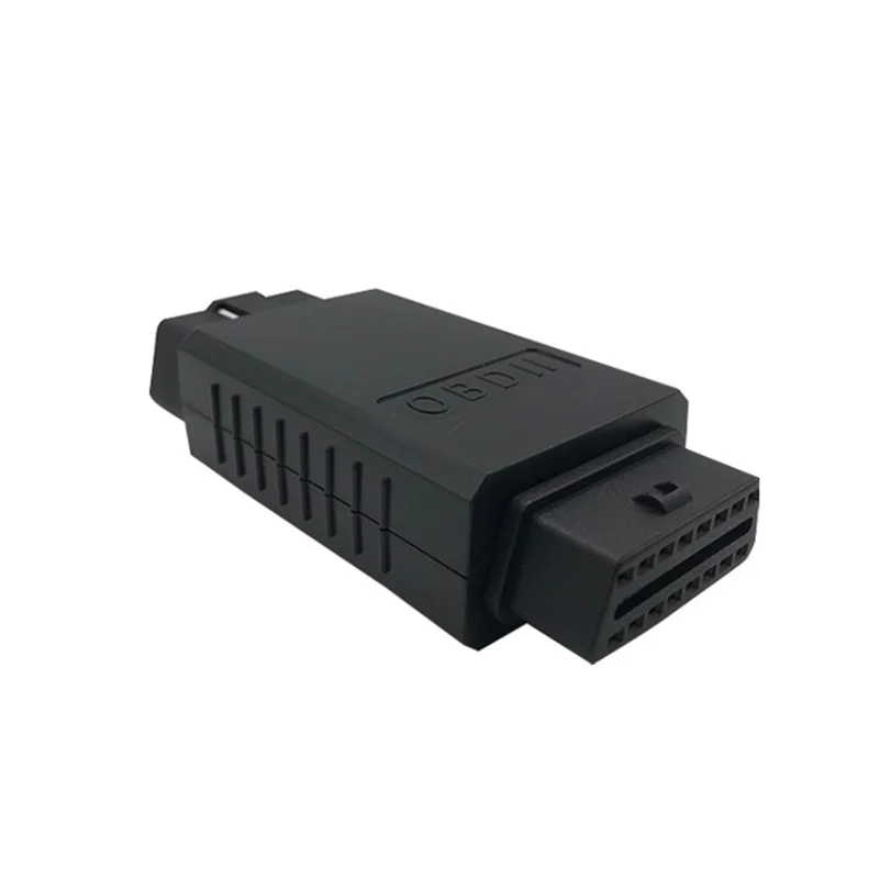 

OBD2 female 16 pin plug automotive J1962 16P rectangular OBDII female black automotive shell