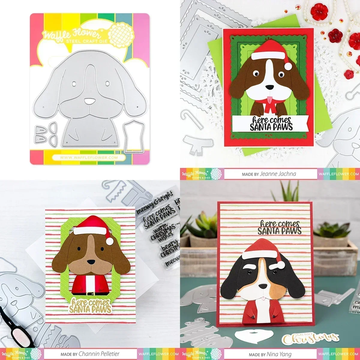 Металлические пресс-формы Be a Dog для рукоделия бумажная поздравительная открытка