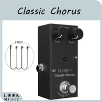 classic chorus electric guitar effect pedal mini single chorus effects with free 1 to 3 daisy chain effect pedal