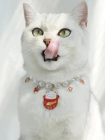 cat bib pet bib ragdoll cat scarf cat birthday dress up kitten ornaments princess necklace accessories