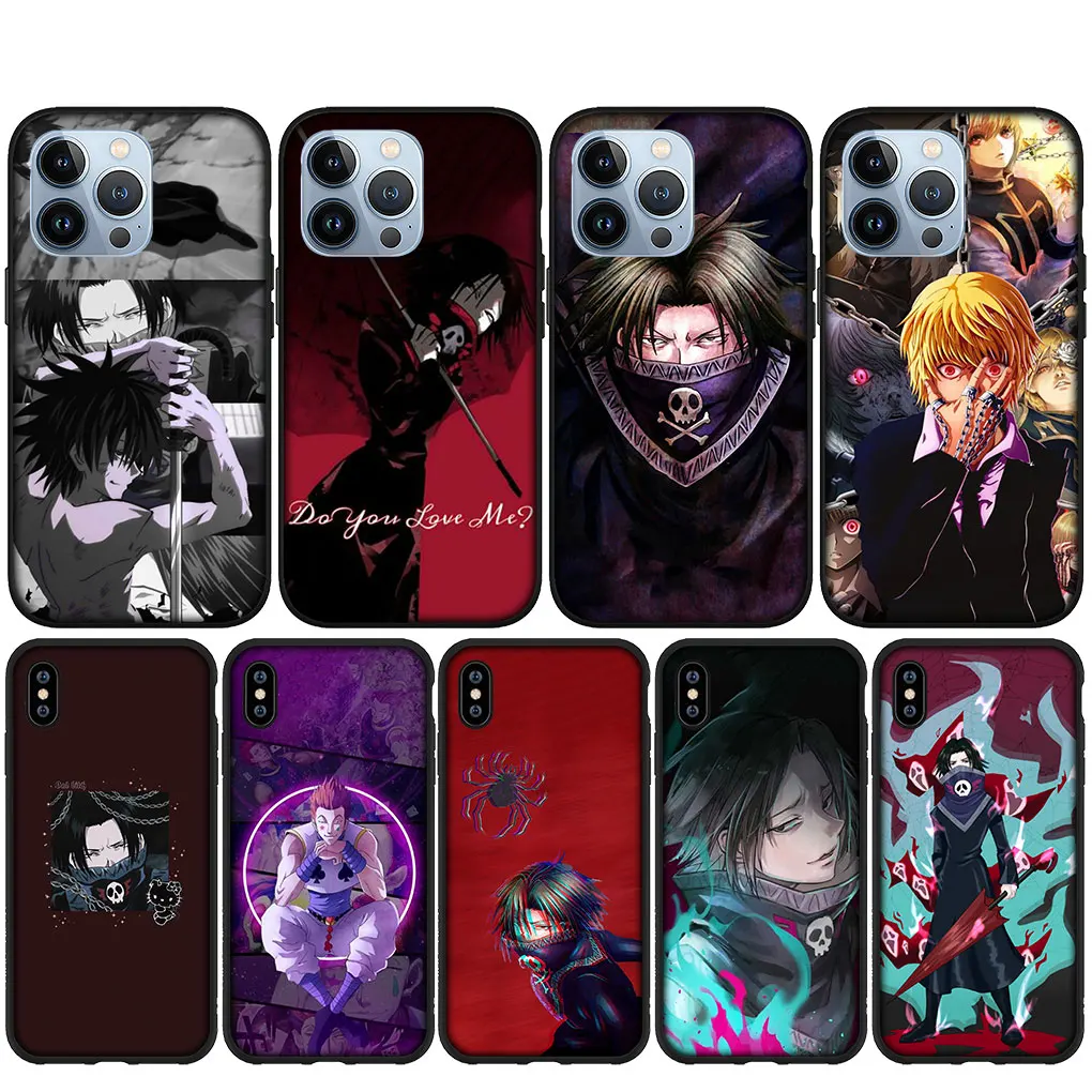 Чехол Feitan Hunter x Hunter HxH для iPhone 14 13 12 Mini 11 Pro X XR XS Max 6 7 8 6S Plus + SE