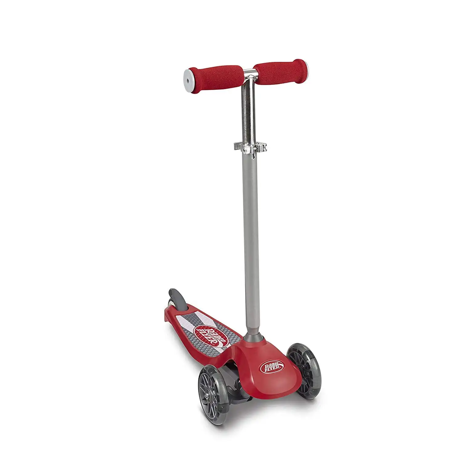 

RD Flyer, Lean 'N Glide Kids 3-Wheel Scooter with Light up Wheels, Red