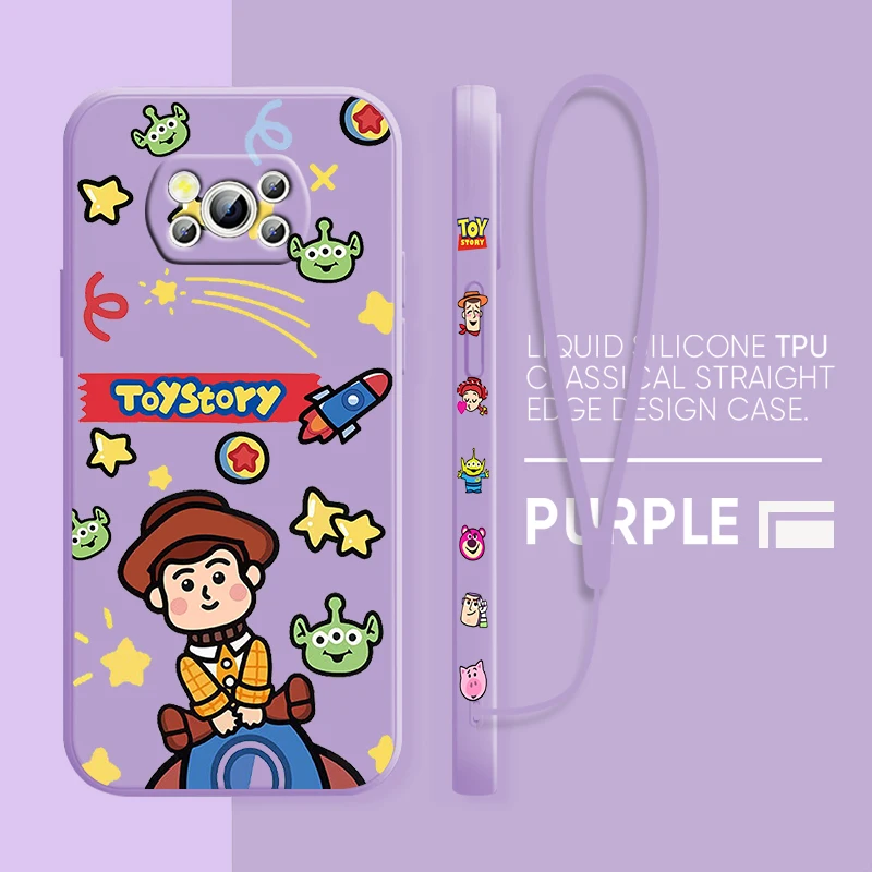 

Buzz Light Toy Story Phone Case Xiaomi POCO M5 M4 X4 F4 C40 X3 NFC F3 GT M4 M3 M2 Pro C3 X2 Liquid Left Rope Cover Coque Capa