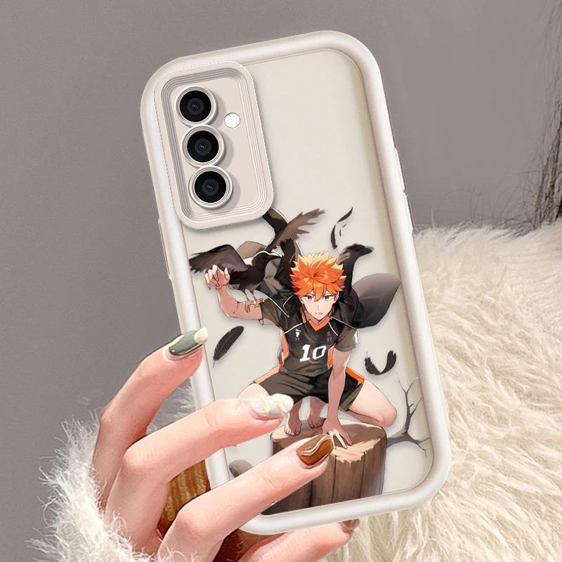 Haikyu Shoyo Hinata Comics для Redmi Note 13 12 11 10 9 Pro Plus 5G POCO F3 F4 F5 X3 X4 X5 GT мягкая лестница глаз