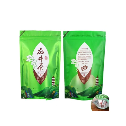 Китайский чайный сервиз Dragon Well 250 г, пакеты на молнии, чайные пакеты Maojian, герметичные пакеты без упаковки
