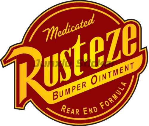 

RUST-EZE Color Vinyl Decal Sticker Waterproof for Windshield Bumper Motorcycle Helmet Decal High Quality KK Vinyl
