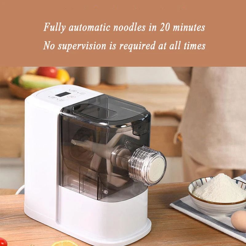 

Household Electric Automatic Pasta Noodle Machine Multifunction Maker Dough Roller Dumpling Extruder Various Shapes