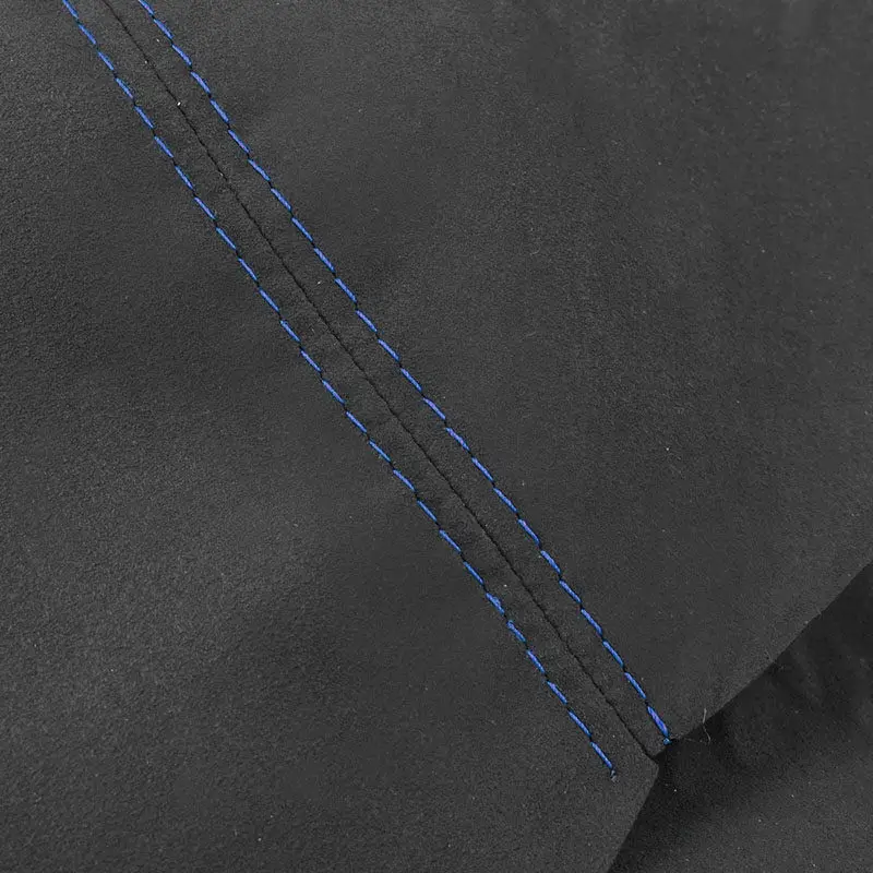 Автомобильный Стайлинг внутренняя дверь подлокотник панель замшевая кожаная