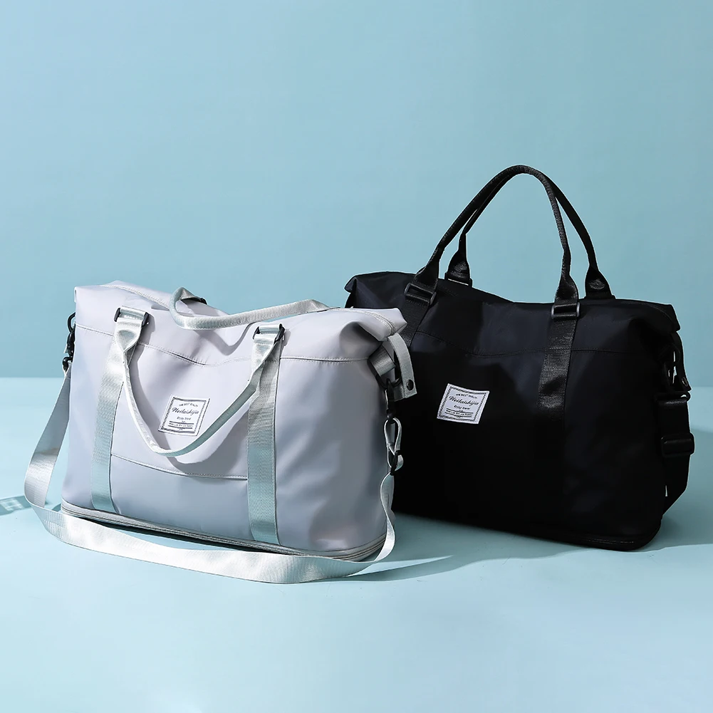 

Модная дорожная сумка для женщин, качественная Повседневная Дамская сумочка на ремне, вместительная дамская сумка на двойной молнии, чемодан