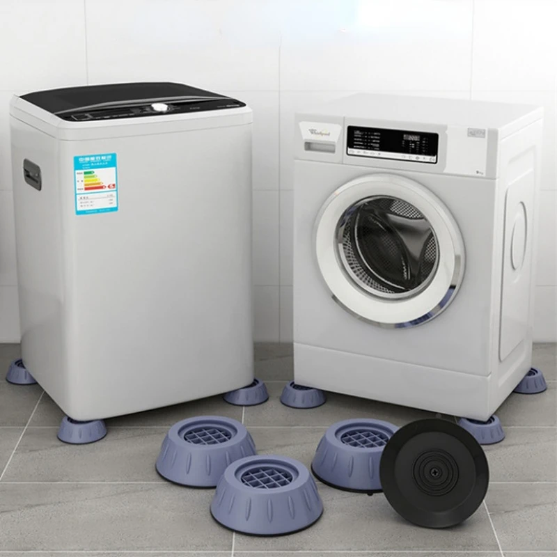 

Washing Machine Foot Pad Fully Automatic Universal Shock Absorption Anti-slip Cushion Height Increase Silence Stability