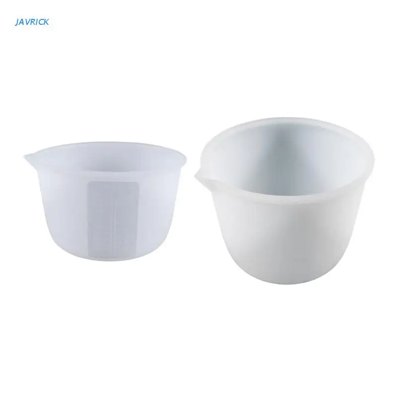 

600/1000ml Multipurpose Measuring Cups with Scale Epoxy Mixing Cups Liquid Container Cups for Paint Slime Soap Making