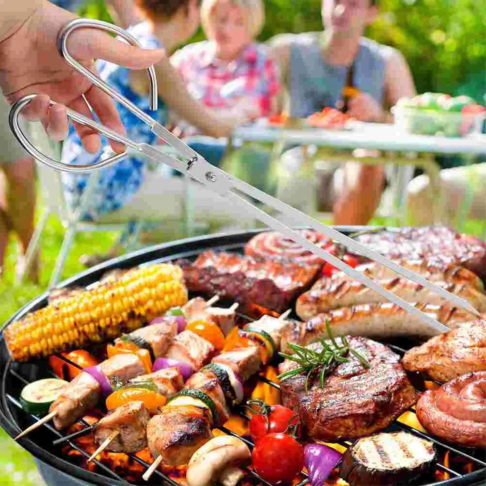 Щипцы угольный зажим захват домашний камин кухонный длинный Краб когти ножницы