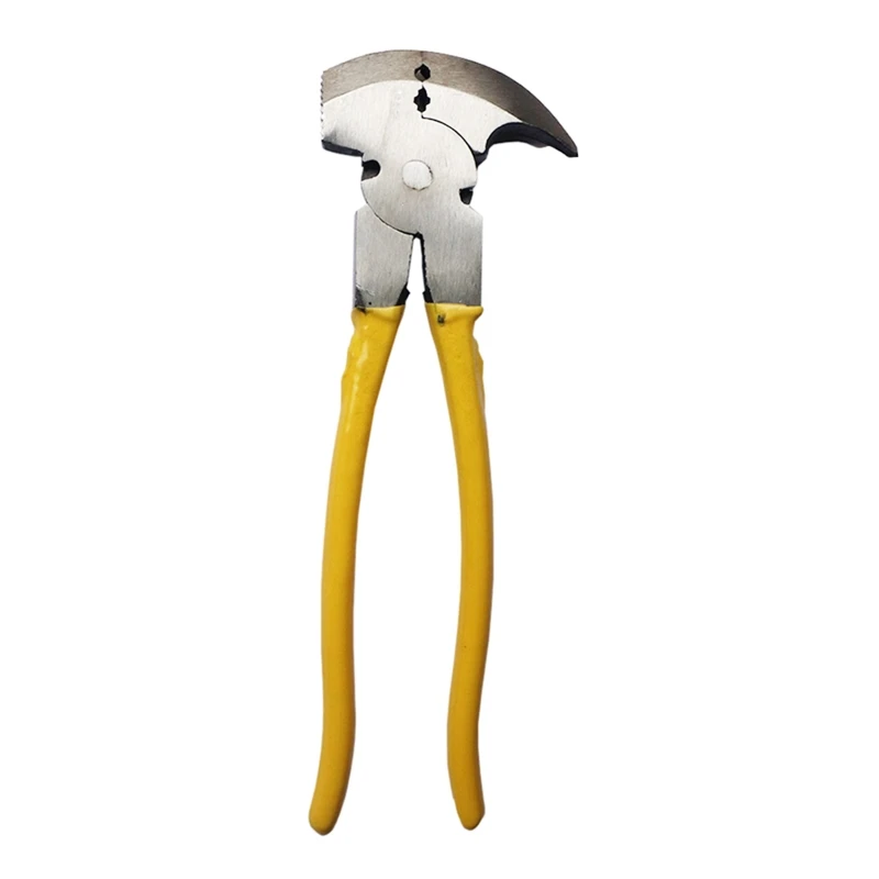 

Professional Fencing Pliers Heavy Duty Fence Pliers for w/ Wire Cutters Hammer for Installation & Removal of Wire F