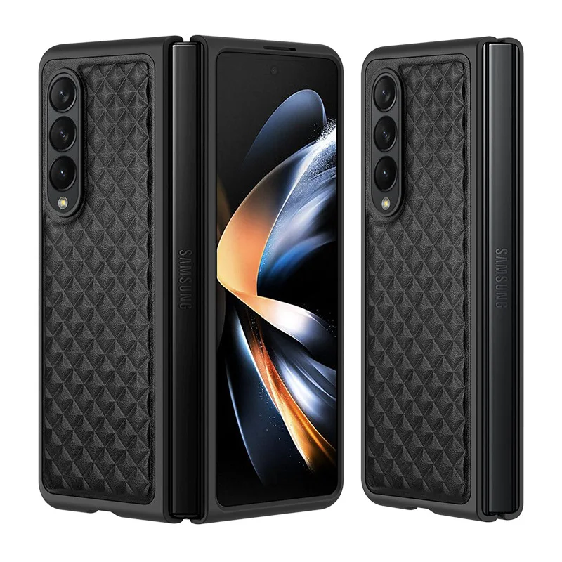 

Оригинальный чехол Dux Ducis из искусственной кожи для Samsung Galaxy Z Fold4, Складывающийся корпус 4 дюймов, роскошный тонкий флип-чехол, бумажник, чехлы для телефонов