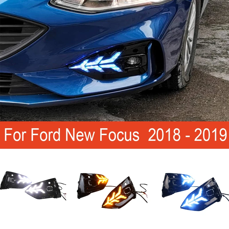 

Светодиодные дневные ходовые огни Focus 2018-2019, 2 шт.
