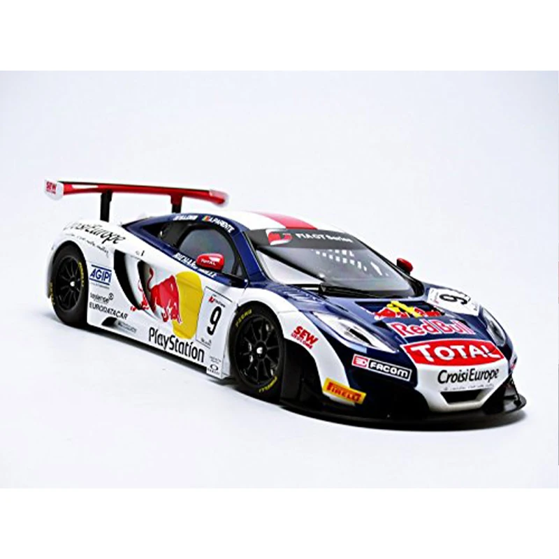 Автоарт 1:18 Mclaren 12C Gt3 &quotКрасный бык&quot S.loeb/a.parente # Коллекционная модель автомобиля