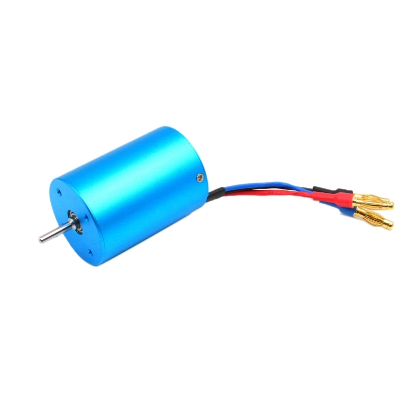 

4-полюсный бесщеточный двигатель 3650-1500KV 2-4S для 1:10 для радиоуправляемого хобби автомобиля грузовика автомобиля для скалолазания
