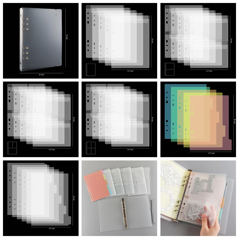 

Папка для хранения листов и штампов, папка для хранения листов, защитные органайзеры для хранения фотографий и документов, новинка 2022