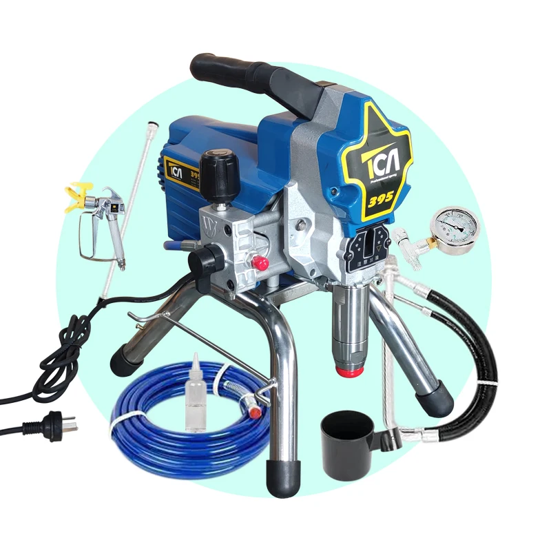 

With complete accessories multi function 2000w 3L/min 395 hvlp power electric Airless spray machine for decorate