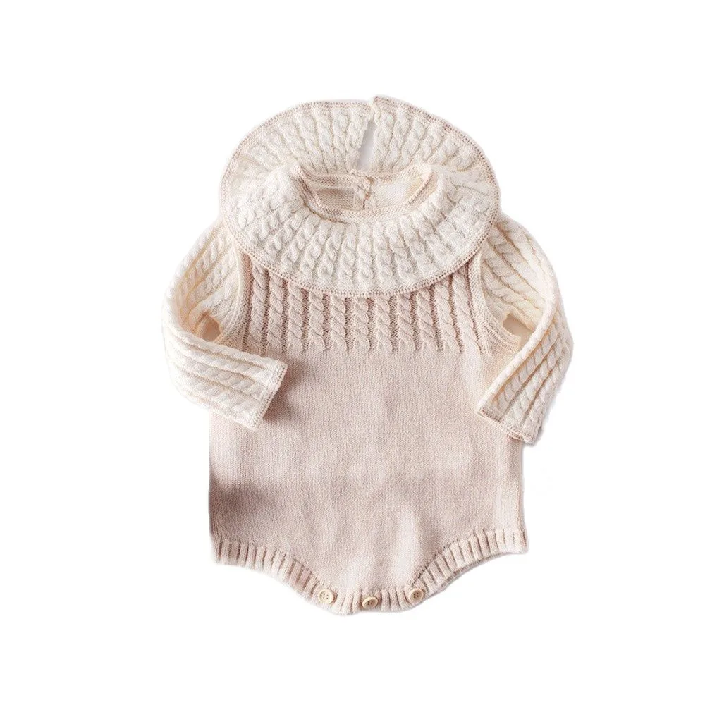 

Newborn Boy Baby Knitted Cotton Jacket Girl Sweater Toddler Romper Clothing Set Kids Infant Spring Autumn Jumpsuit Bodysuit New