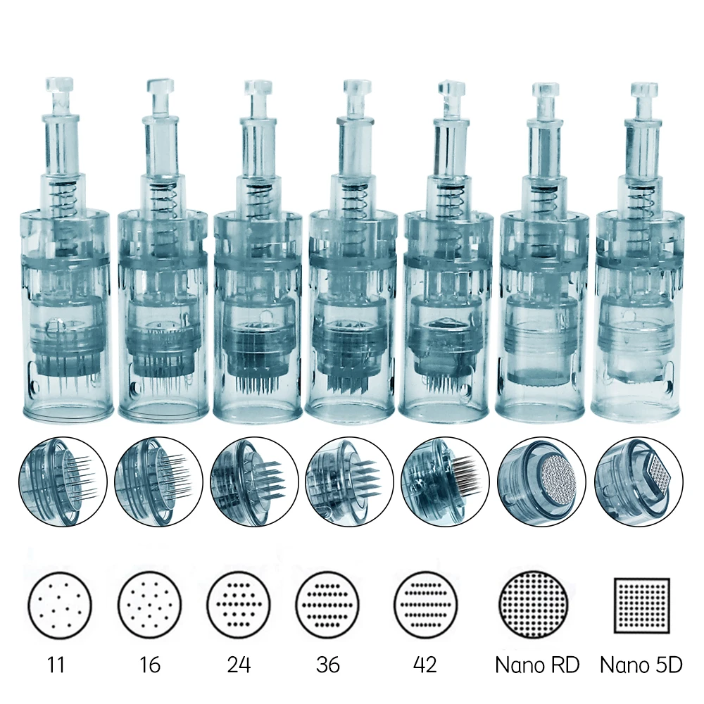 

5 шт., картриджи для микроигл Dermapen A6s 16/24/36/42pin