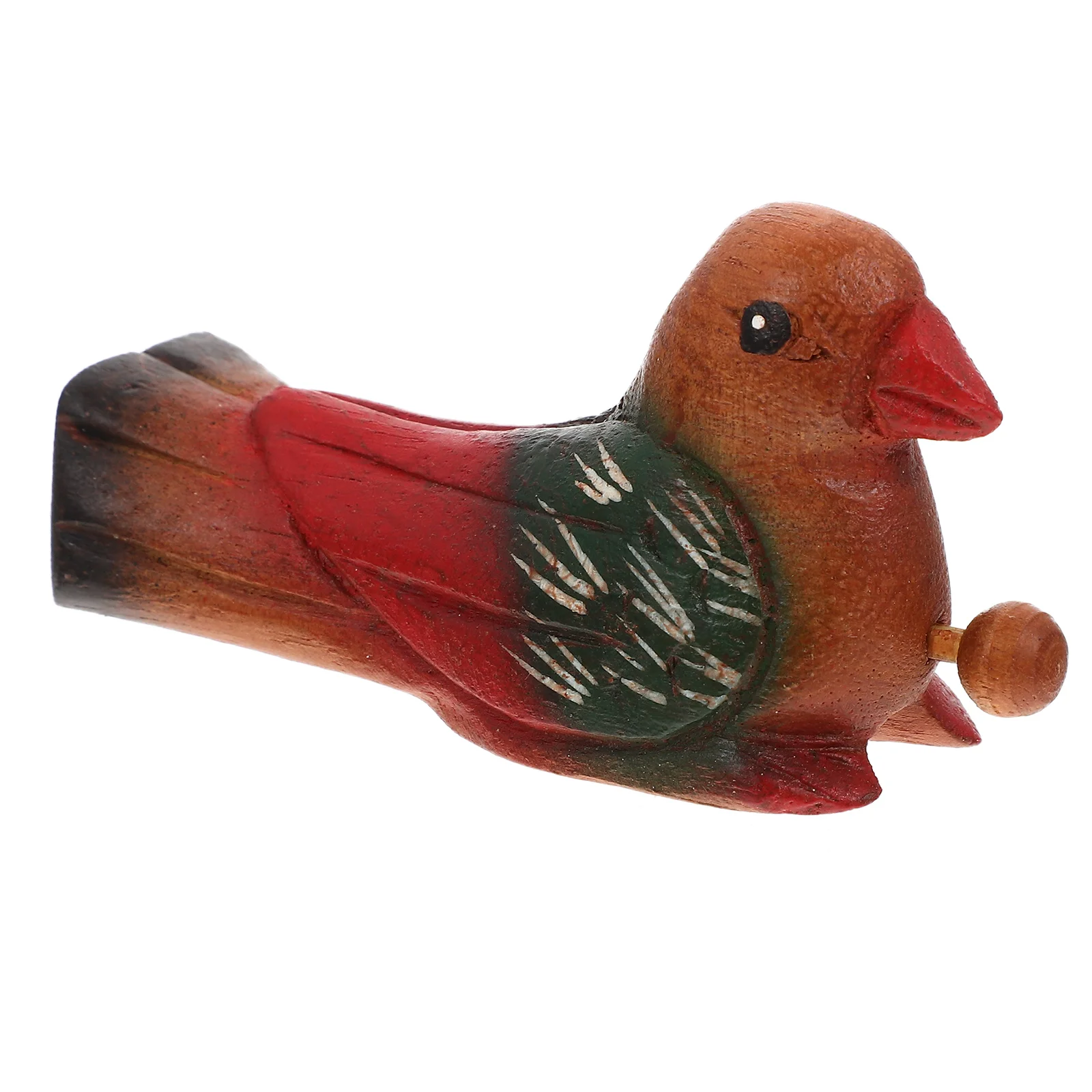 

Bird-shaped Musical Calling Whistle Funny Children Musical Wooden Bird Statue