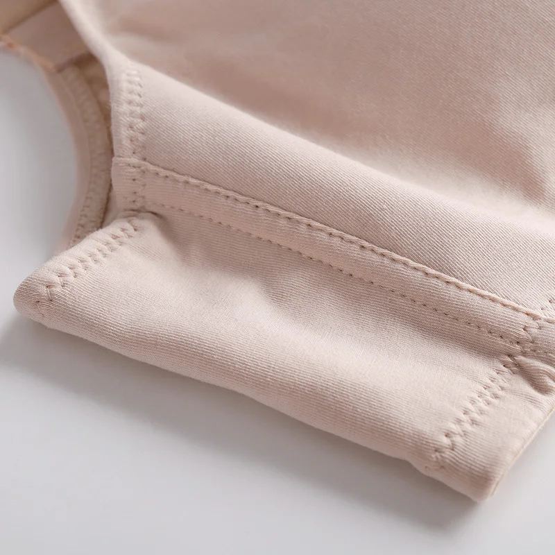 Бюстгальтер для груди Mannifen без стального кольца с пряжкой спереди хлопковая