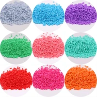 1 3x1 6mm high quality antique dong beads opaque wear resistant colored glass rice beads with uniform size diy hand beading