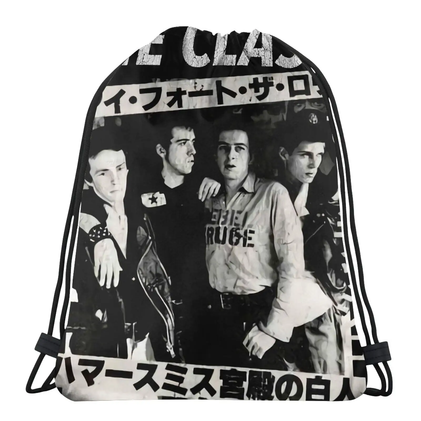 

Amplified Ly Licensed The Clash Tour Bag Bags-Bags Women's Bags Backpack Bag Anime Bag Children's Fabric Bag Canvas Bags Pouch