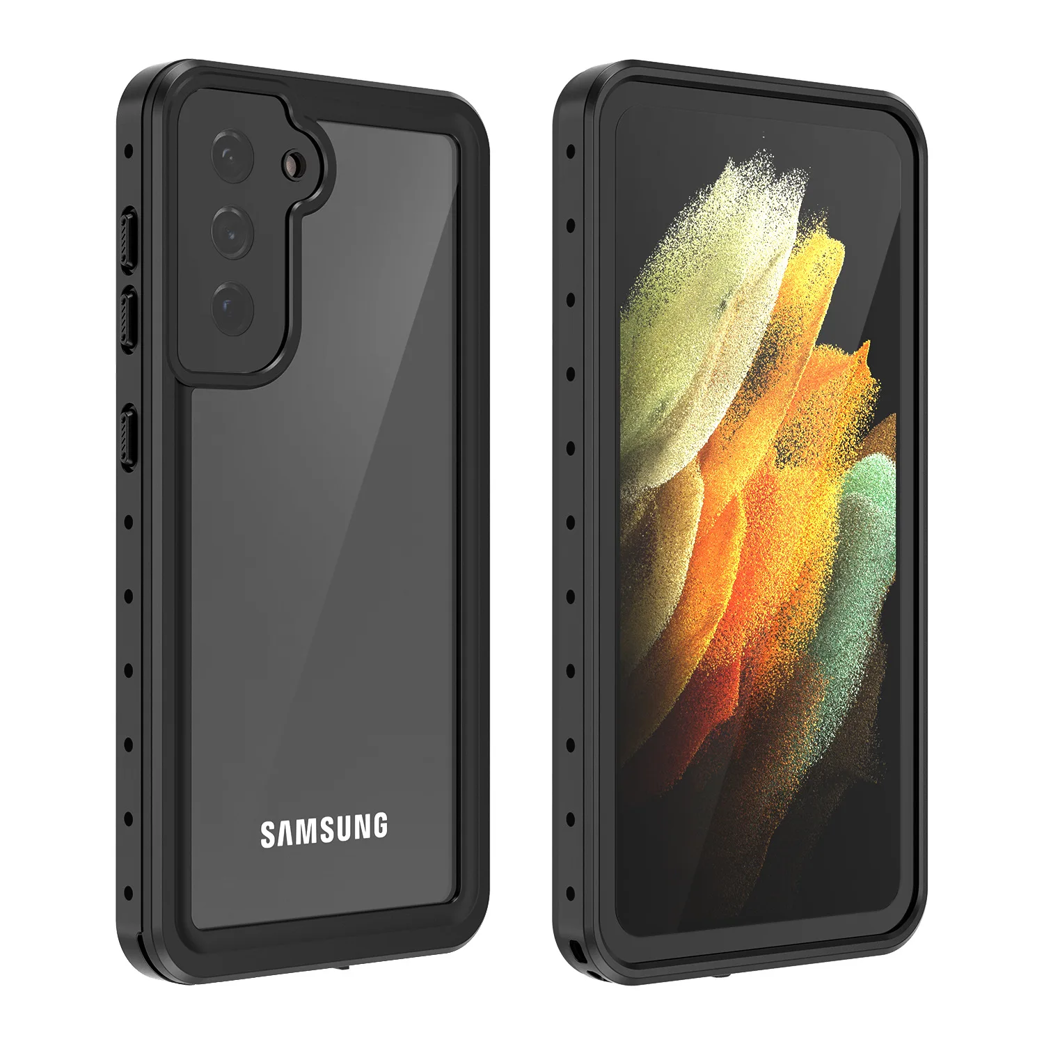 

Waterproof case for Samsung Galaxy S21 S21+ S22 S22+ S22 Ultra PLUS outdoor diving to strengthen the anti-fall protective cover
