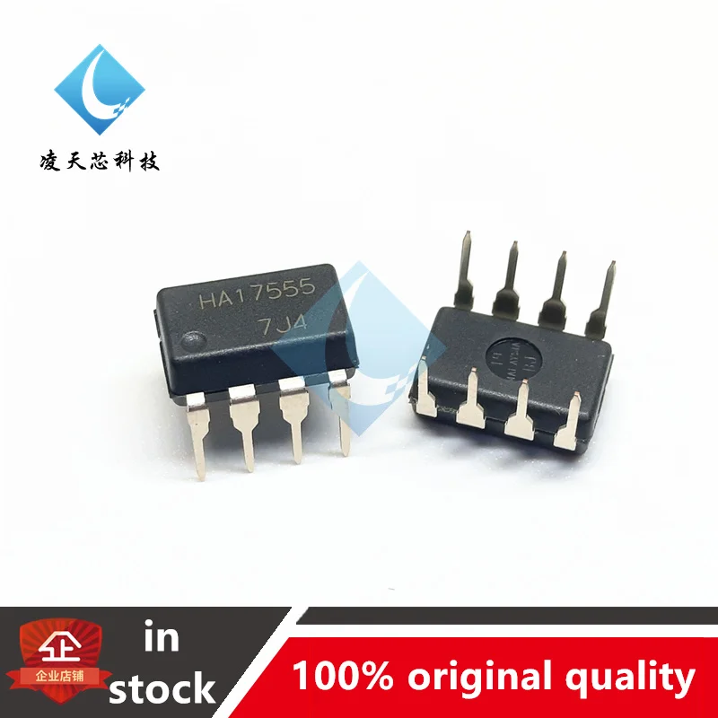 

5PCS HA17555 17555 Inline DIP8 Precision Time Base Circuit IC Chip Timer