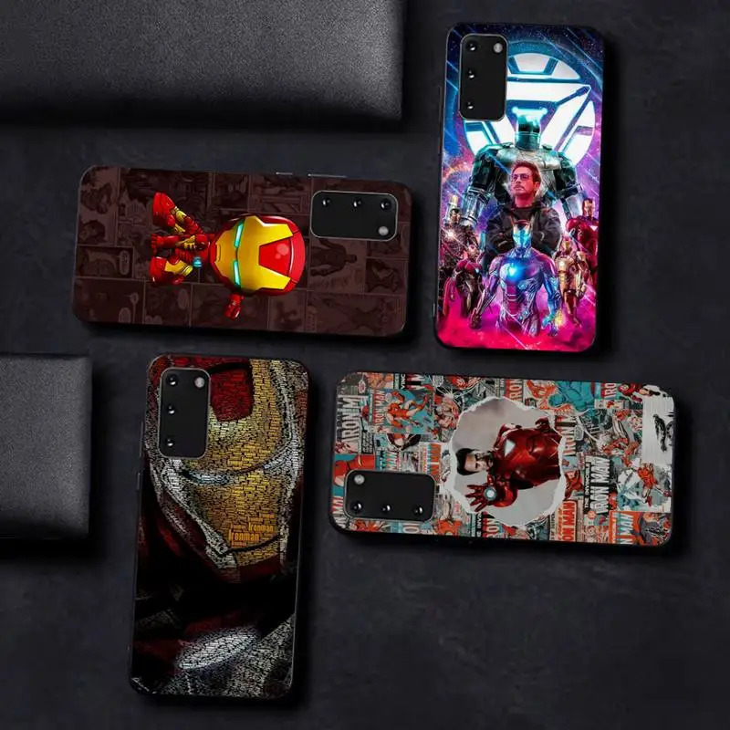 

Disney Marvel Iron Man Phone Case For Samsung Galaxy S 20lite S21 S21ULTRA s20 s20plus S21plus 20UlTRA