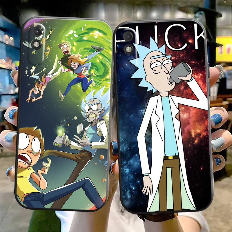 

Funny Carton Rick And Morty US Phone Case For Xiaomi POCO F3 GT X3 X3 Pro GT NFC For POCO M3 M3 Pro TPU Coque Carcasa Cover