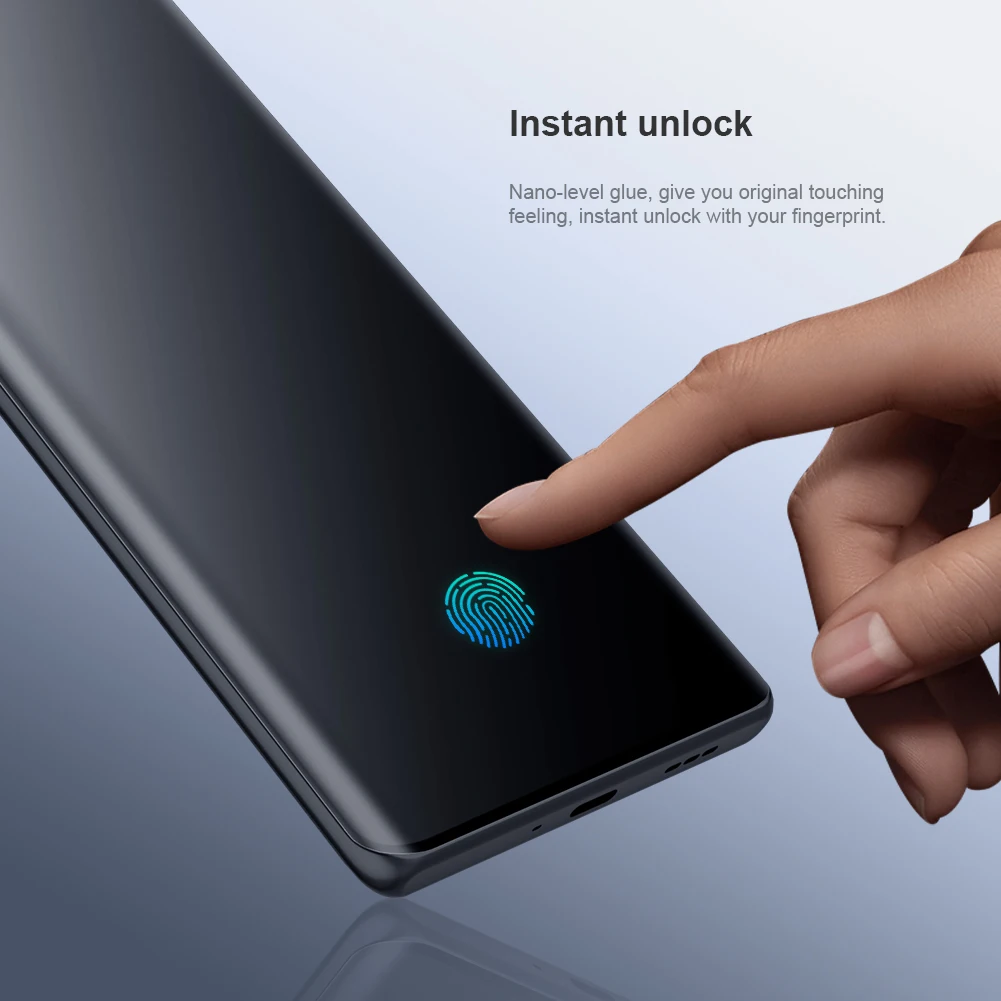 Nillkin for OPPO Find X6, 2 Pcs Impact Resistant Curved Screen Protection Full Glued Curved Protective Film