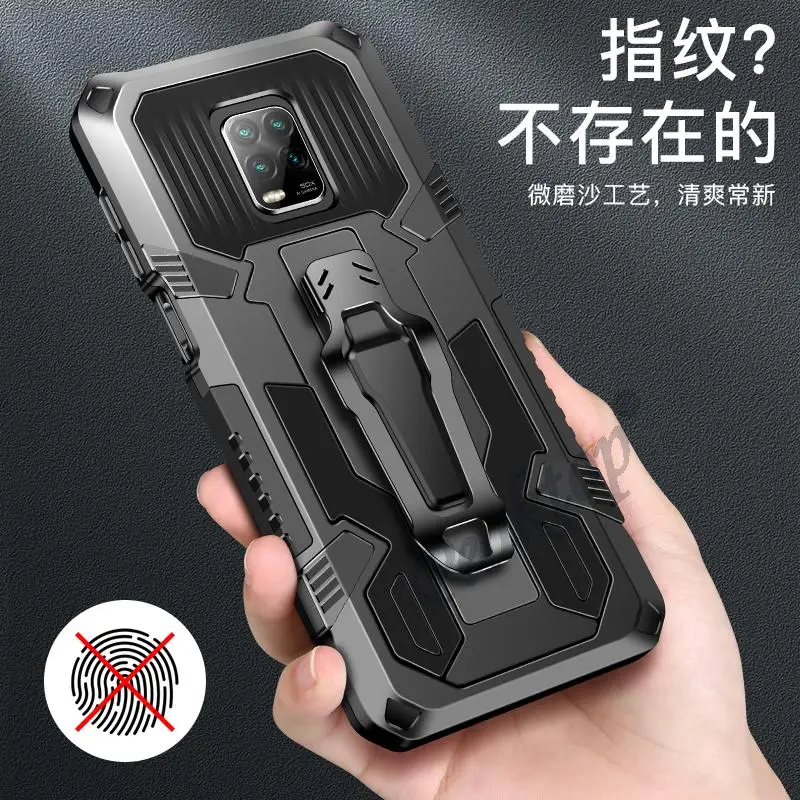 Чехол для Xiaomi Redmi 9 чехол Redmi9 с зажимом ремня 7A 8A 9A 9C Xiomi Note 10 pro 10T Прочный Гибридный