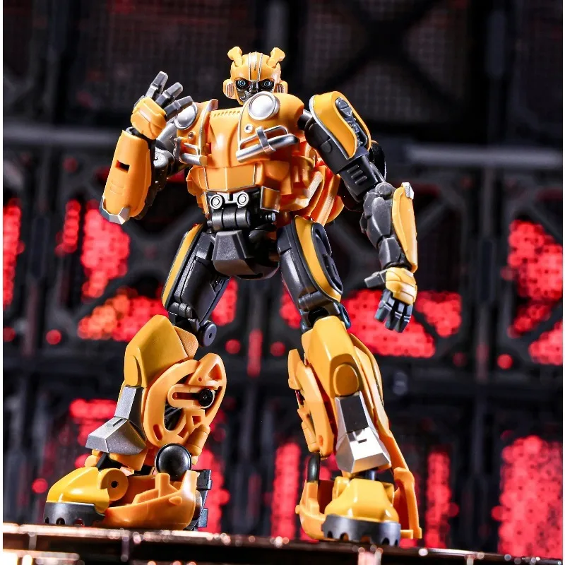 Фото В НАЛИЧИИ: Трансформируемые игрушки Original Lucky Cat SSR-02 SSR02 BEEBIGGERMEE, класс Deluxe, высота до 12 см, улучшенные детали из сплава, масштабная модель. №5