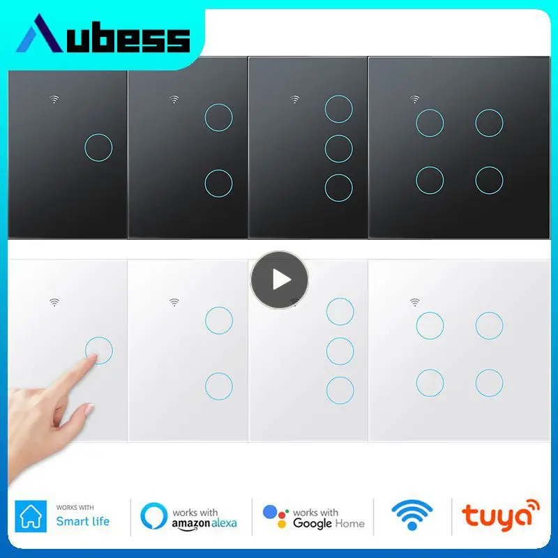 Дистанционное управление через приложение умный сенсорный выключатель 1200 Вт