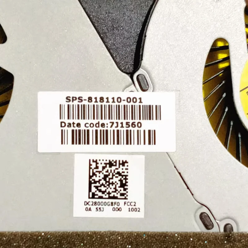 Для HP ENVY 14-J 14T-J 14-j104TX TPN-C121 Fan 818110-001