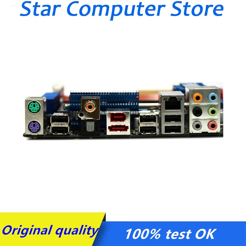 Материнская плата X58 LGA 1366 для P6T SE DDR3 24 ГБ USB2.0 б/у материнская настольного