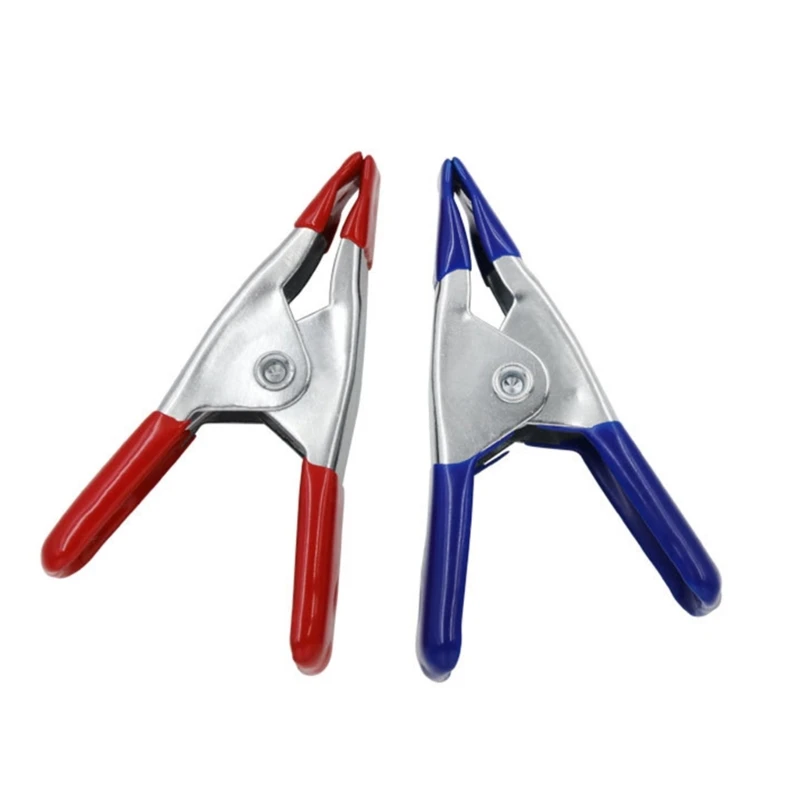 

10 шт./набор 2-дюймовый металлический пружинный зажим, многофункциональный домашний деревообрабатывающий инструмент