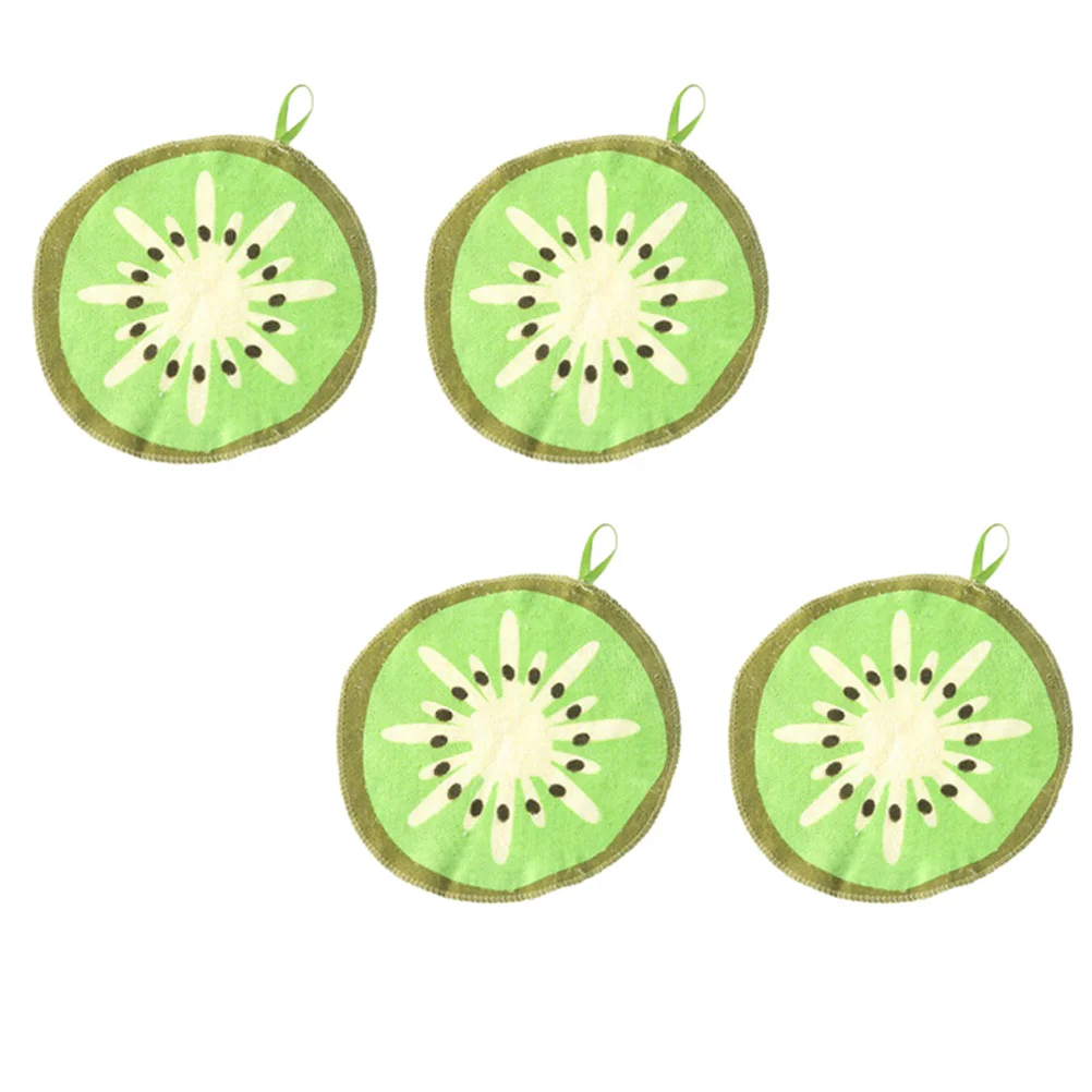 

Towels Towel Hand Kitchen Hanging Bathroom Reusable Cleaning Dish Paper Dry Bath Cartoon Quick Kidsdecorative Cloth Cloths Fruit