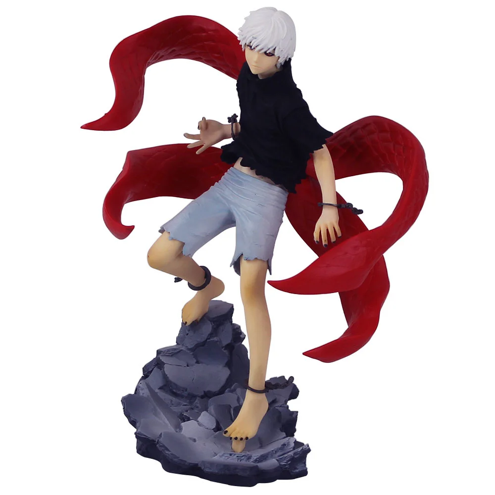 

Anime 22cm Tokyo Ghoul kaneki Ken PVC Action Figure Handsome Hand-made Statue Decoration Collection Model Toy Gift Brinquedos